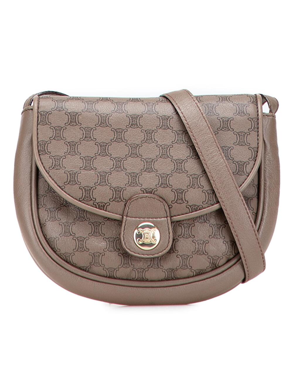 Celine Macadam Leather Crossbody Pre- #358570C42B